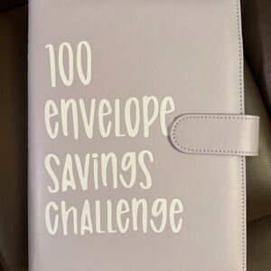 Purple Savings Challenge Binder